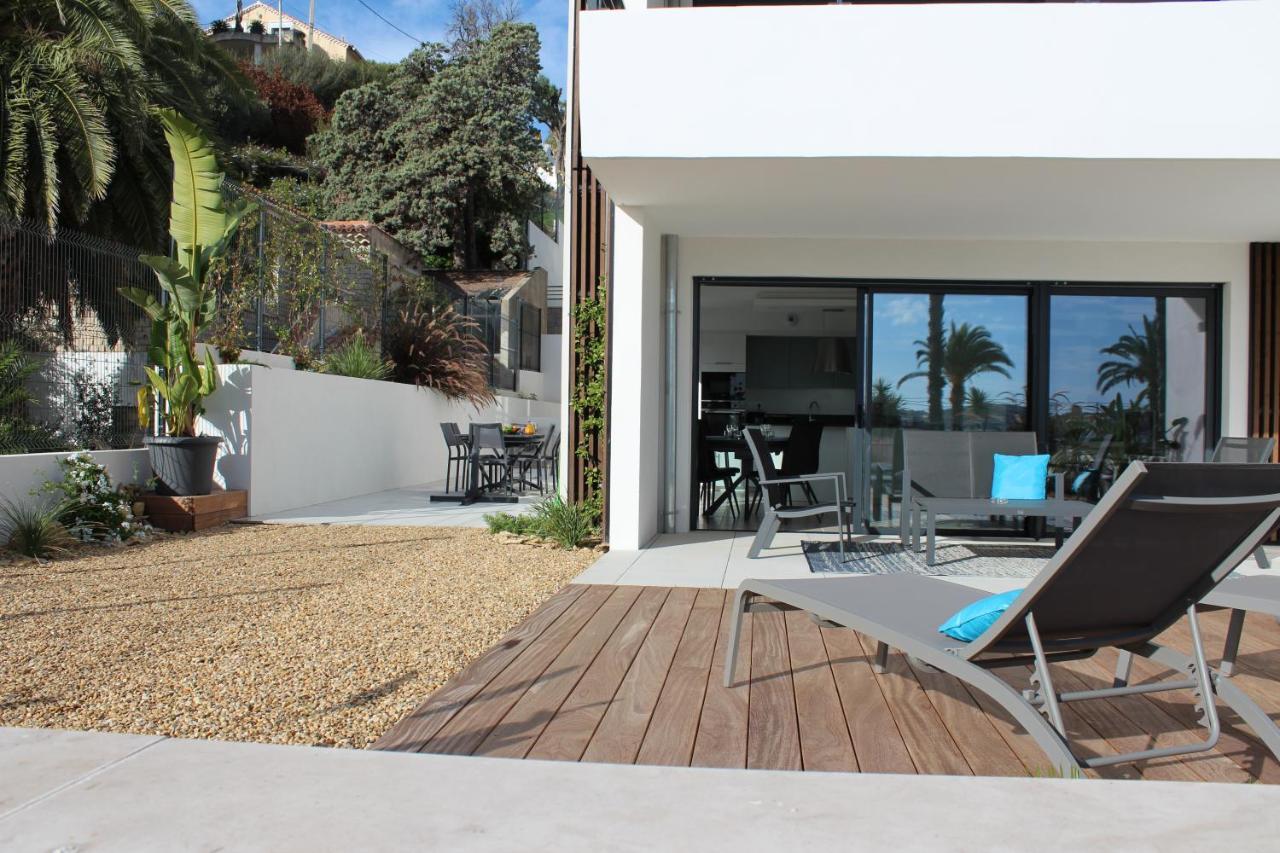 Апартаменты O Fil De L'Eau Bandol - App A05 - T3 Avec Jardin Et Terrasse Экстерьер фото