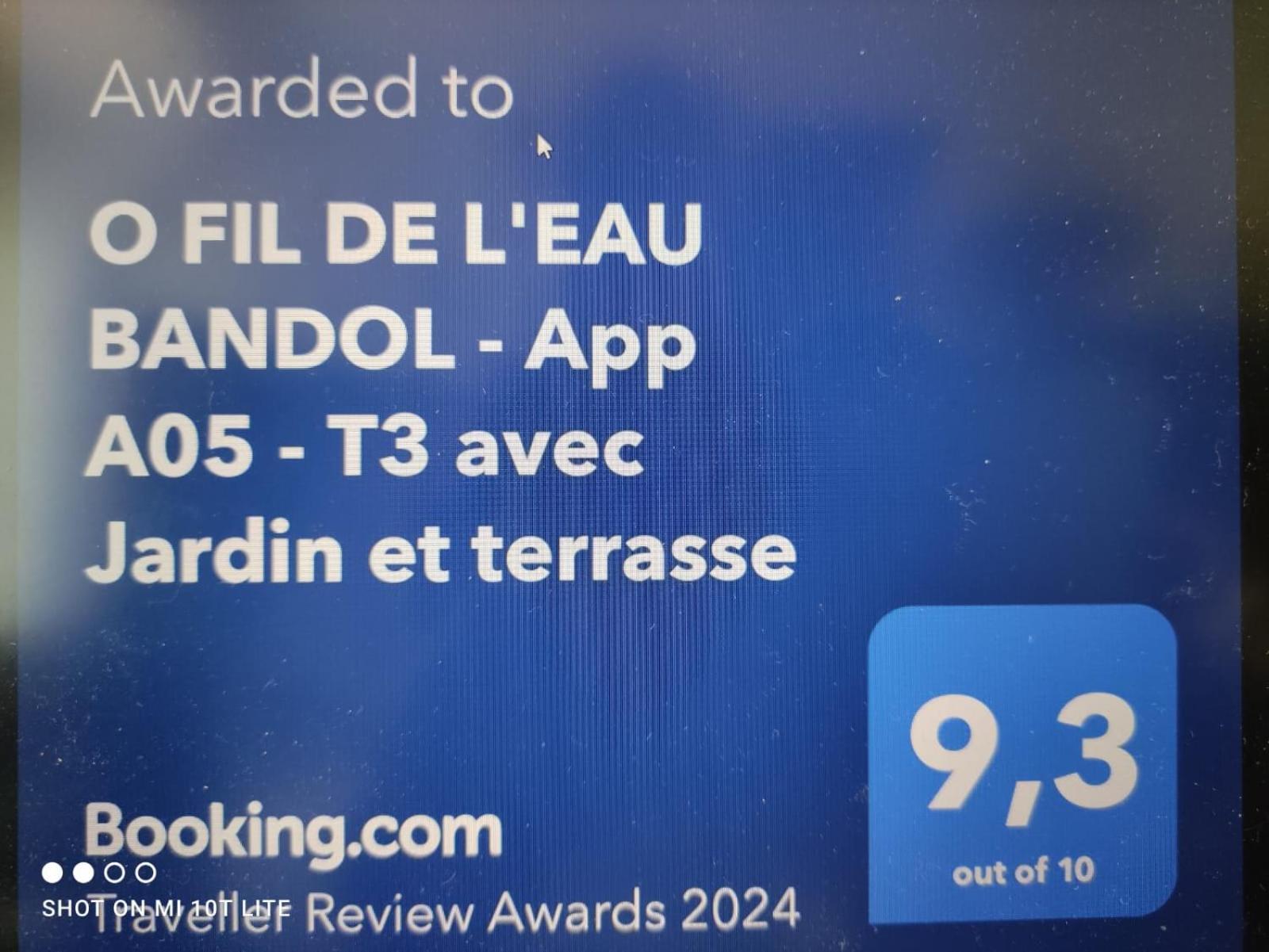 Апартаменты O Fil De L'Eau Bandol - App A05 - T3 Avec Jardin Et Terrasse Экстерьер фото