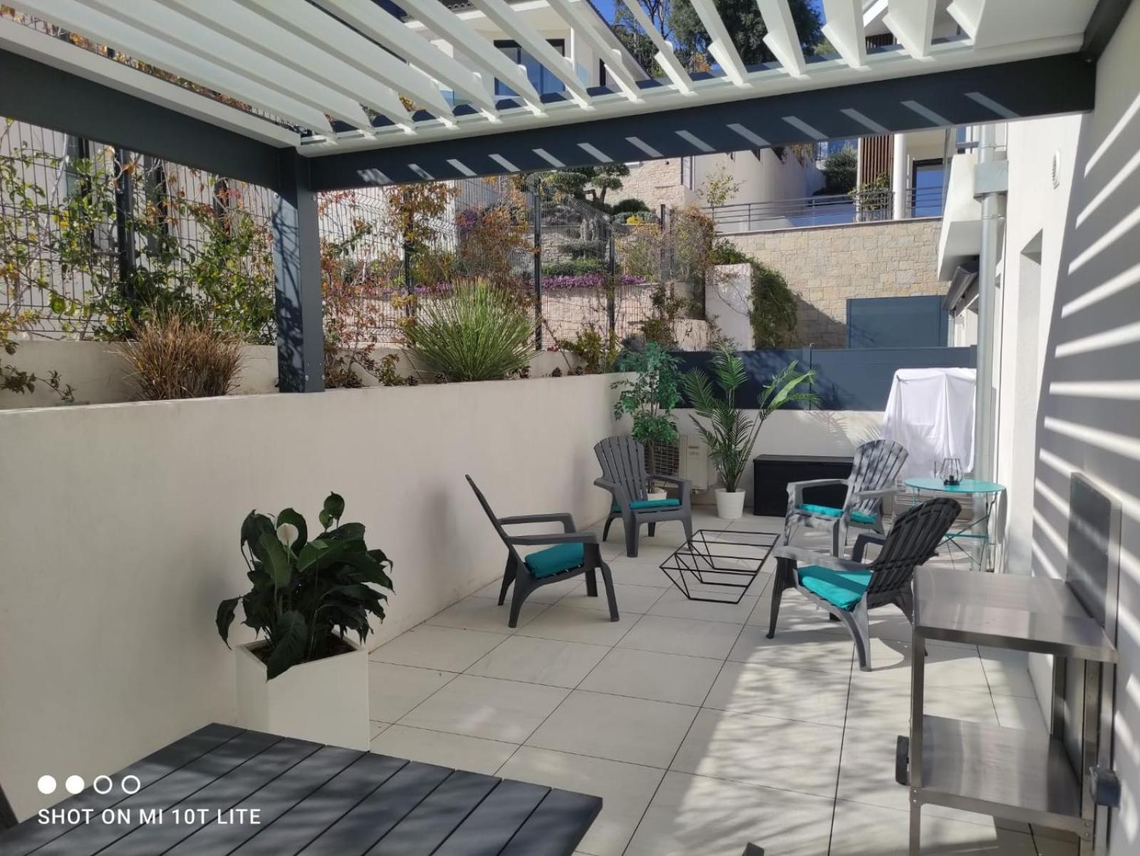 Апартаменты O Fil De L'Eau Bandol - App A05 - T3 Avec Jardin Et Terrasse Экстерьер фото